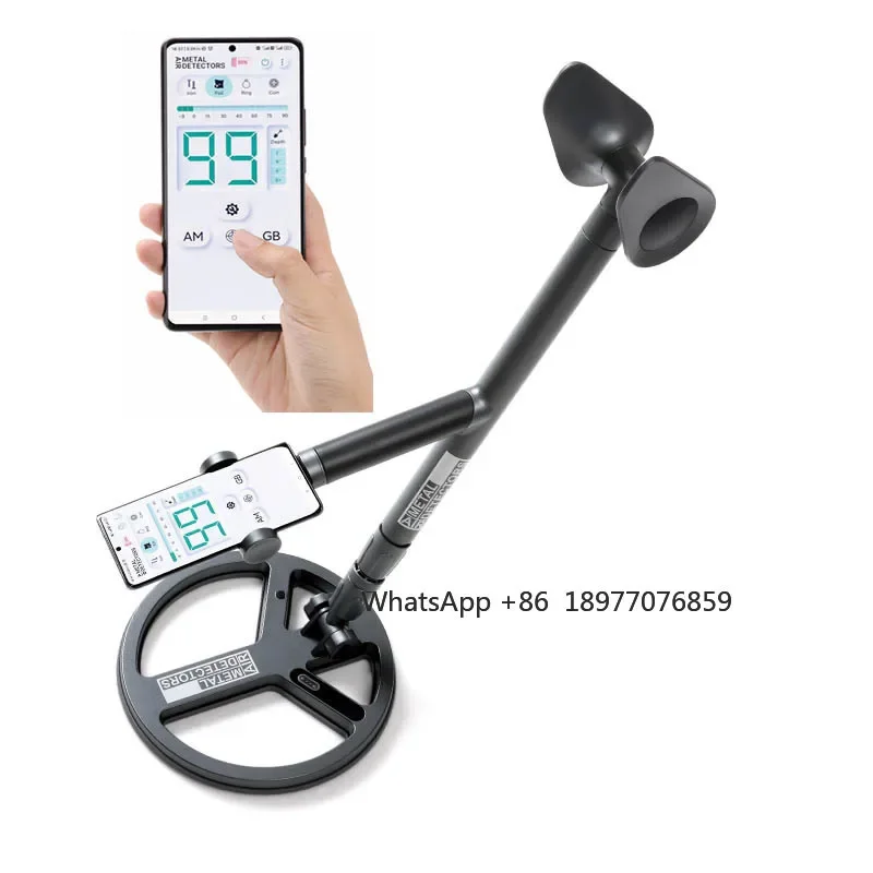 AirMD Wireless Smart Bluetooth Long Range Metal Detector MD-99 Professional  Metal Detector
