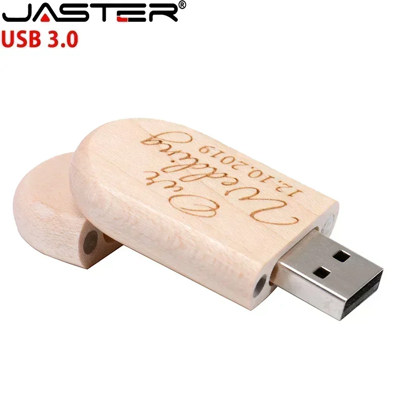 JASTER 1 pz Logo personalizzato gratuito USB 3.0 Flash Drive Memory Stick Pendrive 4GB 8GB 16GB 32GB 64GB 128GB fotografia regalo Pen drive