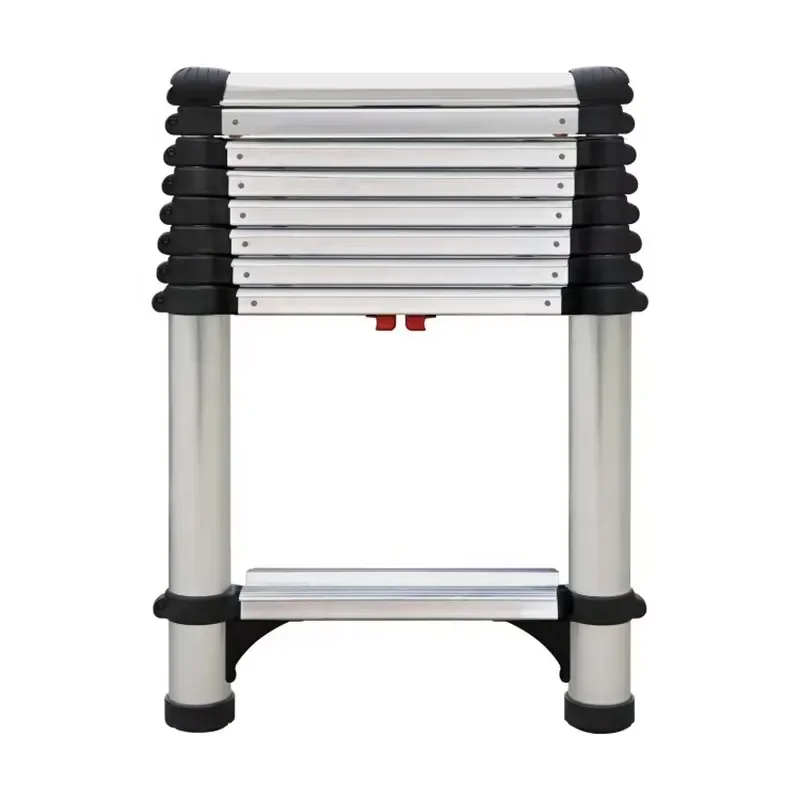 Finest Quality Portable Foldable Straight Aluminium Telescopic Attic Step Folding Extension Ladders