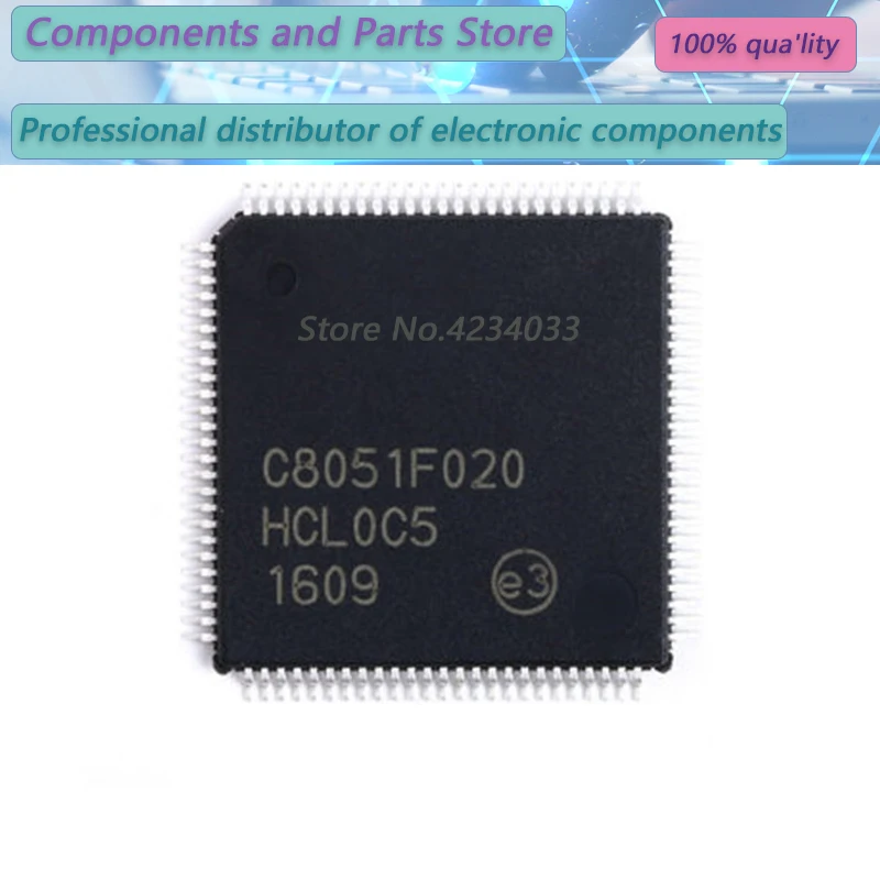 1pcs 100% New C8051F020-GQR C8051F020  QFP100 Geïntegreerde Chip Originele Nieuwe