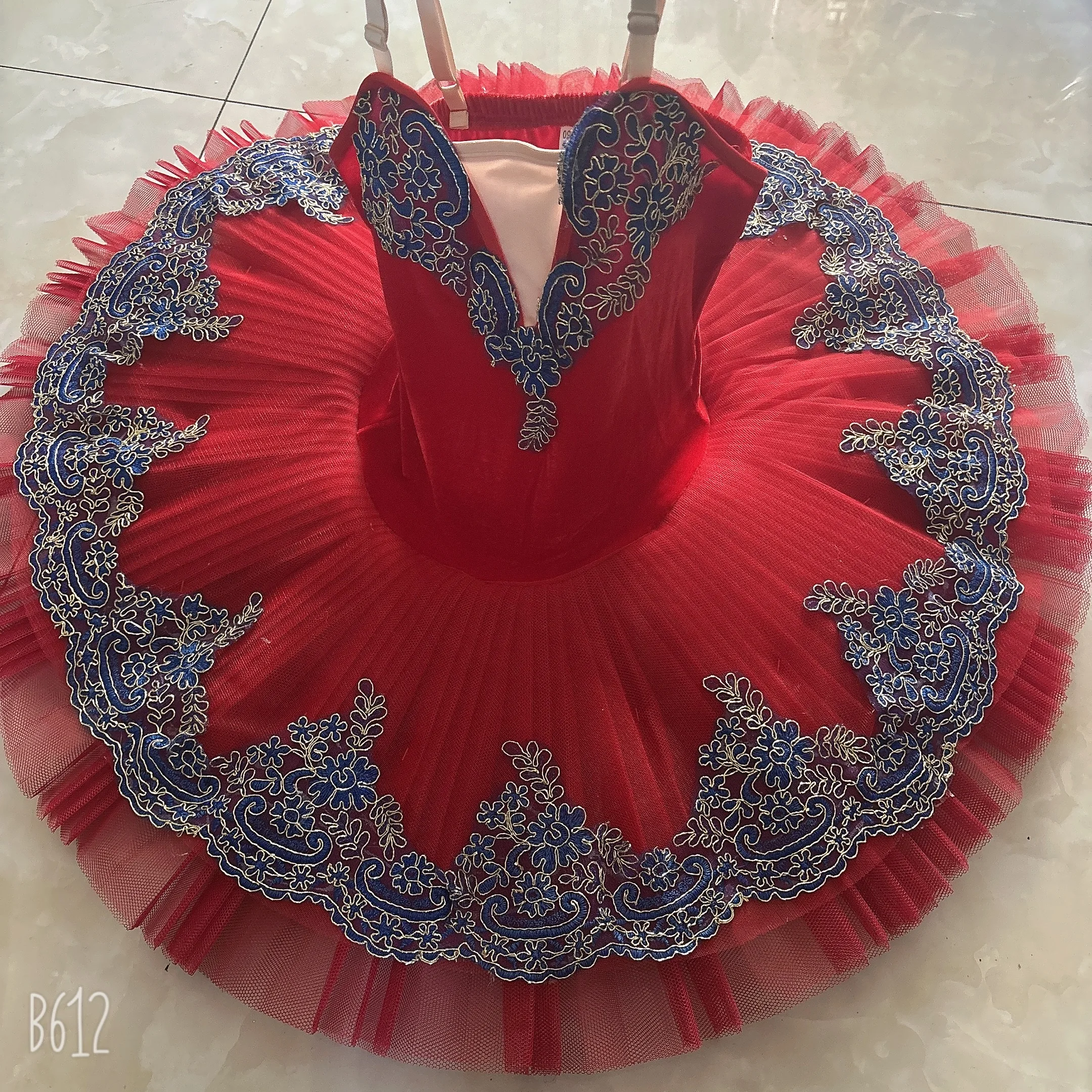 

Adult Women Red Professional Tutu Ballet Tutu Platter Pancake Tutu Dress Ballerina Party Costume