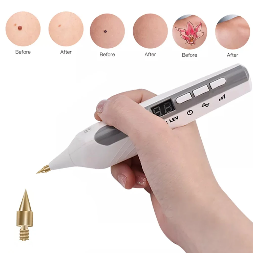 Fibroblast Plasma Pen Professional Eyelid Lifting Freckle Warts Mole Dark Spots Remover Tattoo Removal Pen Beauty Care Tool