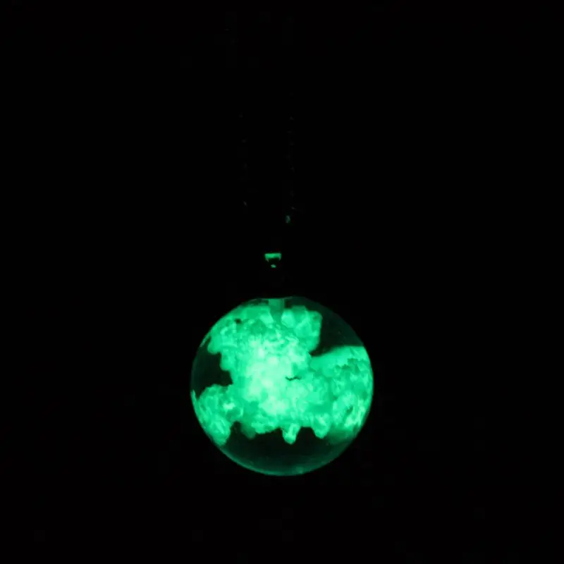 White Cloud Blue for Sky Necklace Glow Ball Pendant Charm Necklace D NEW