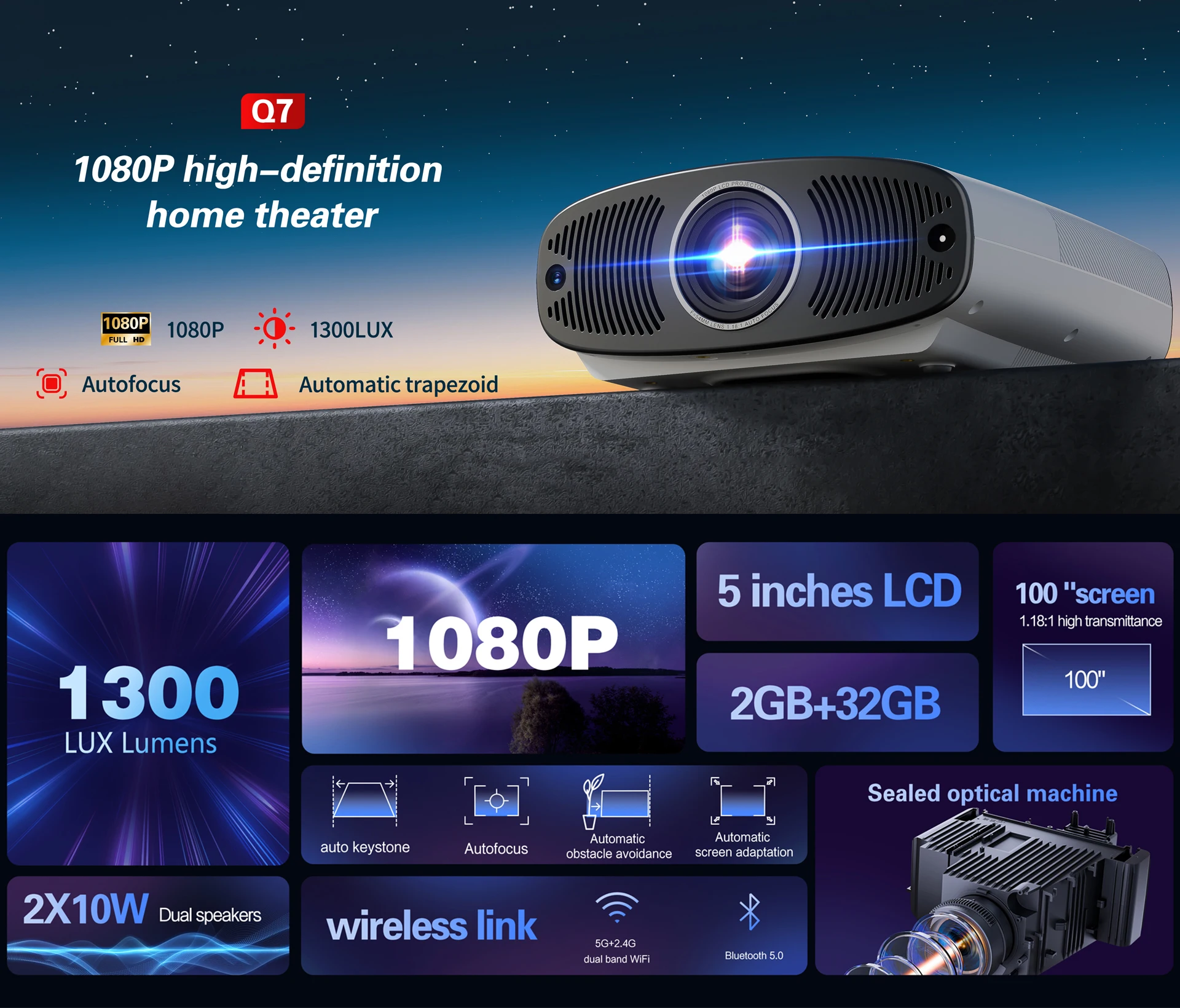 Yinzam Q7 Gtv Smart… - image