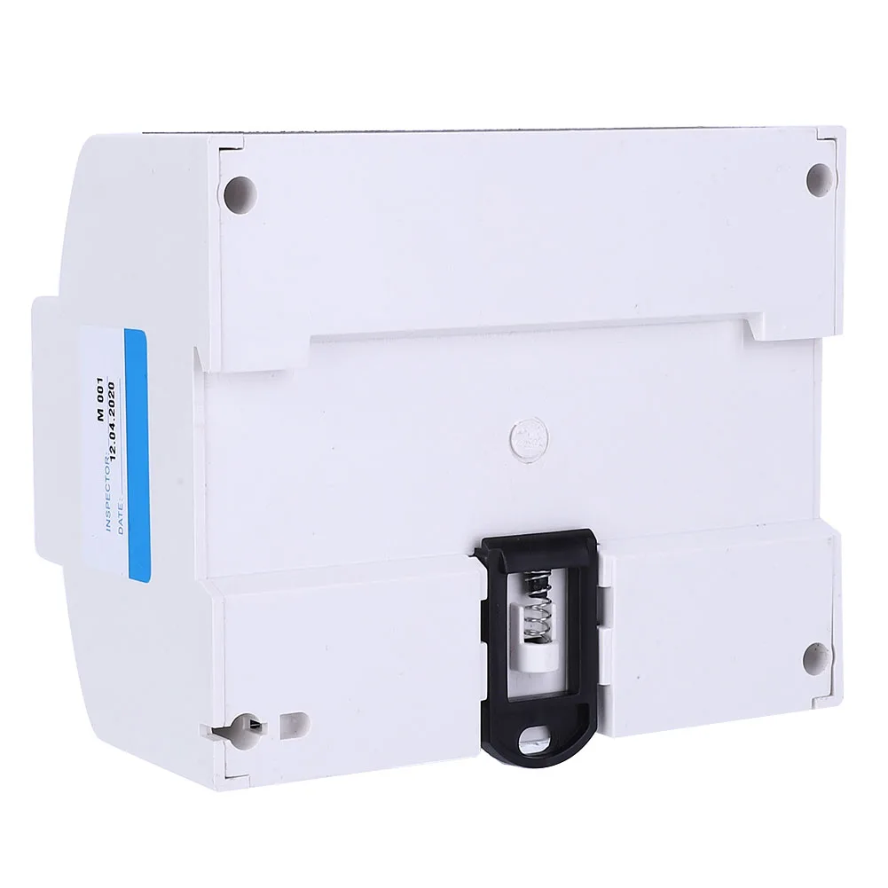 واط ساعة متر 230/400 فولت 5-100A استهلاك الطاقة الرقمية الطاقة الكهربائية متر 3 المرحلة كيلوواط ساعة متر مع LCD عداد الطاقة الكهربائية