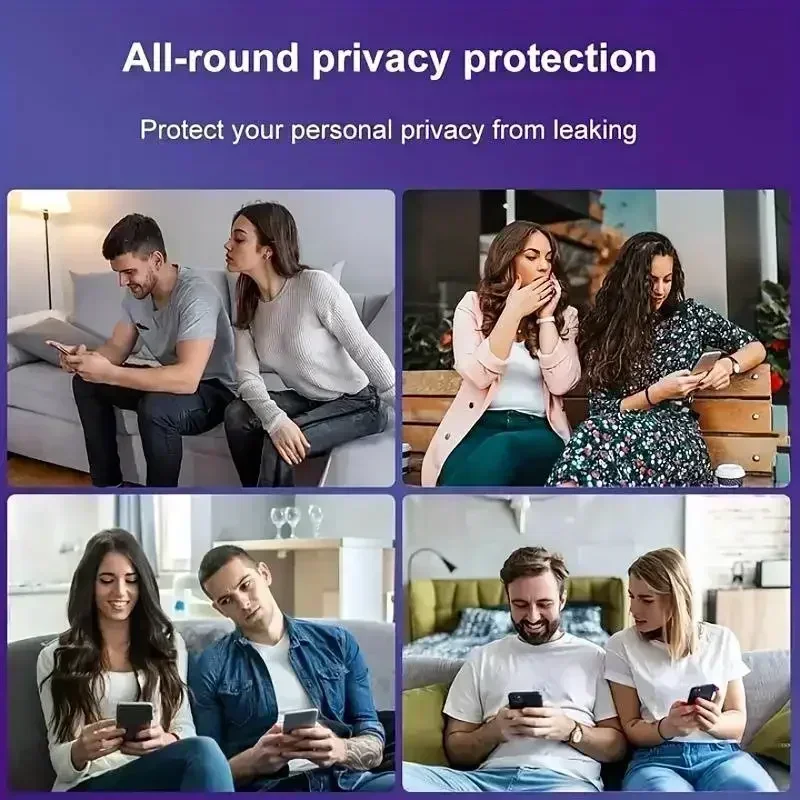 Película de vidrio templado antiespía para OPPO F21s F25 F23 F27 Pro Plus 5G 4G, Protector de pantalla de privacidad, Kit de instalación sin polvo, 5 uds.