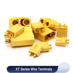 Serie XT XT30U XT60 XT90 Connettore Spina Terminale di saldatura a proiettile per RC Batteria ai polimeri di litio Modello Accessori per aerei