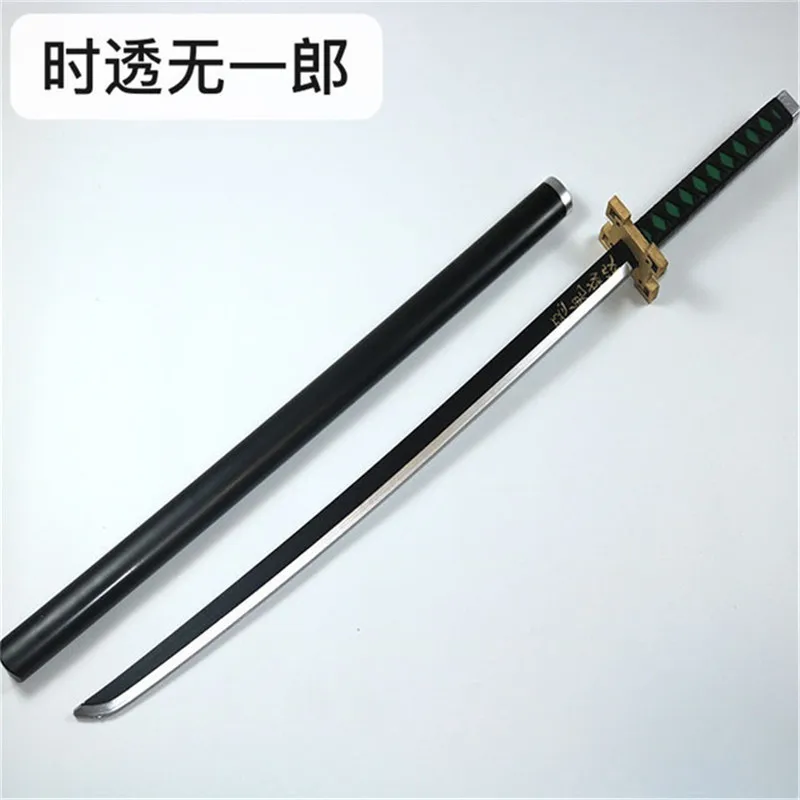 Cosplay Sword PU Awesome Prop Tokitou Muichirou Agatsuma Zenitsu 104cm Cool Weapon Katana