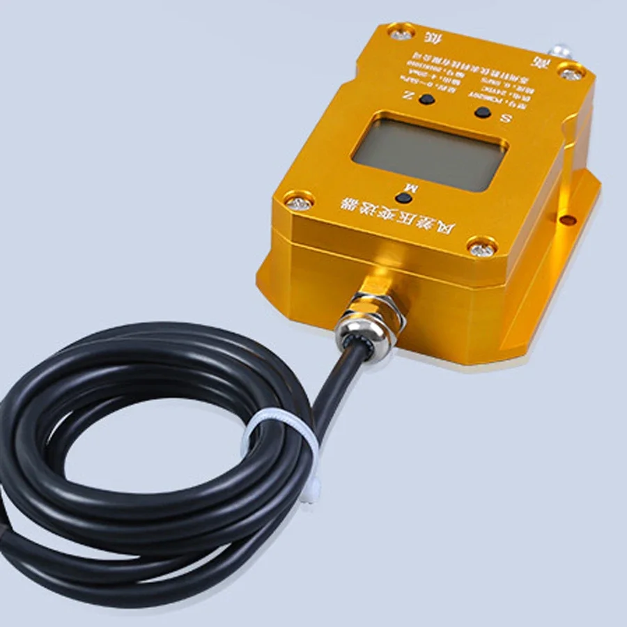 4-20ma Air Compressor Hydraulic Water differential Pressure Transmitter wind Pressure Sensor