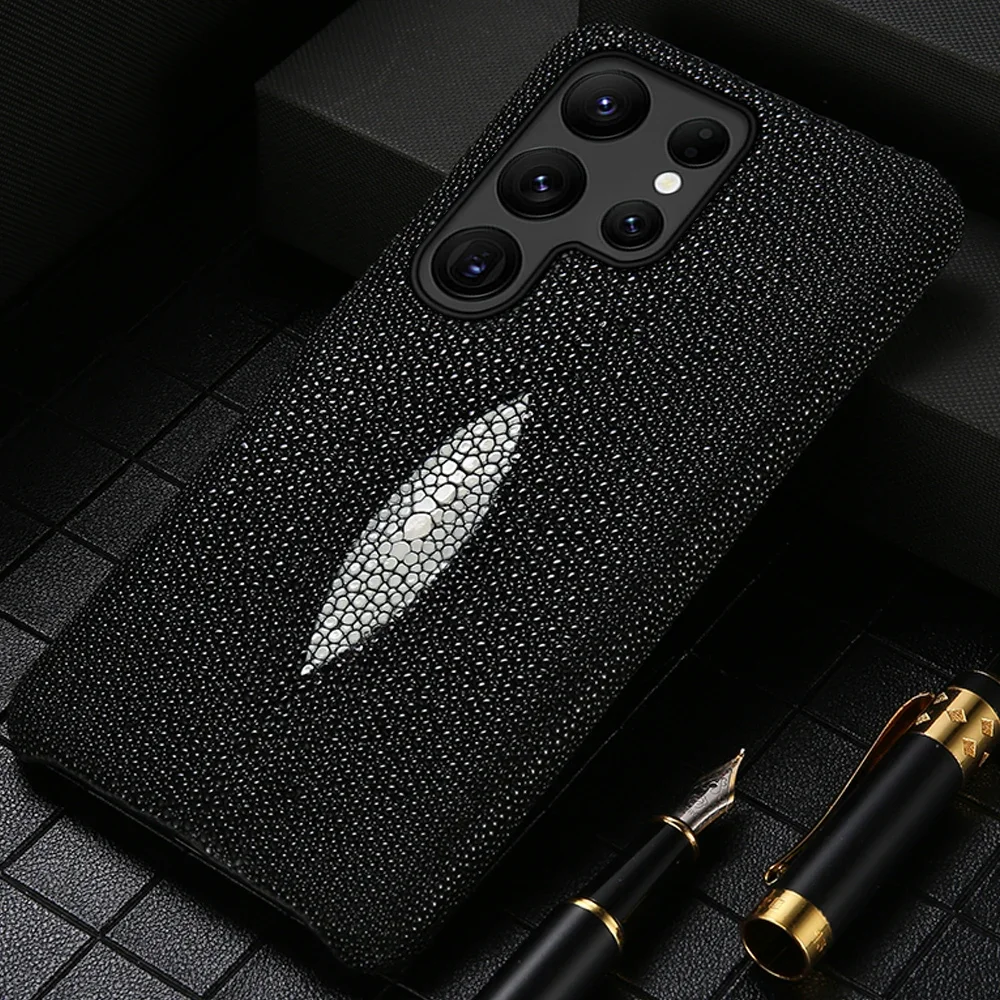 

Phone Case for Samsung galaxy S24 S21 S22 S23 Ultra S20 FE S10 Plus Note 20 10 A54 5G A53 A52S A52 Stingray Leather