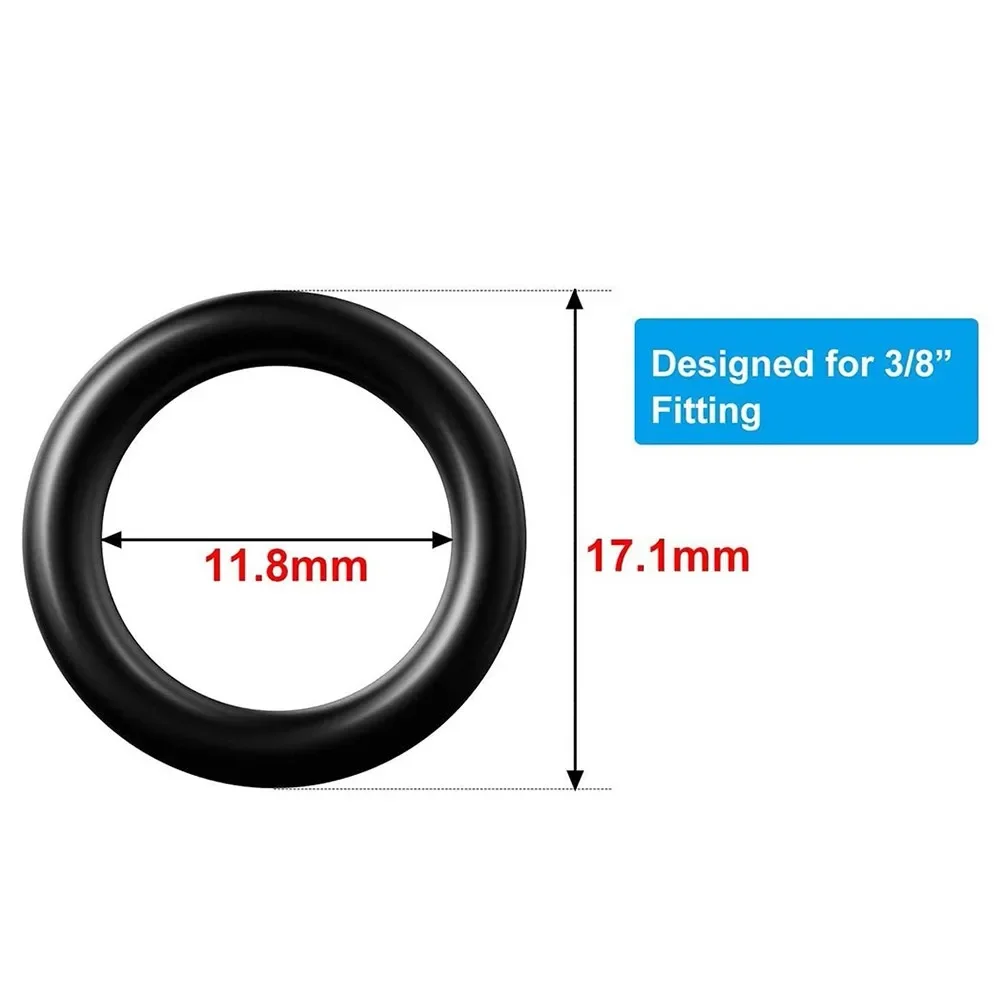 40 PCS O Ring Sealing Rings 3 In 8 Inch Rubber Waterproof Gasket Garden Water Pipe Joint Seal Ring Washer Garden Water Connector