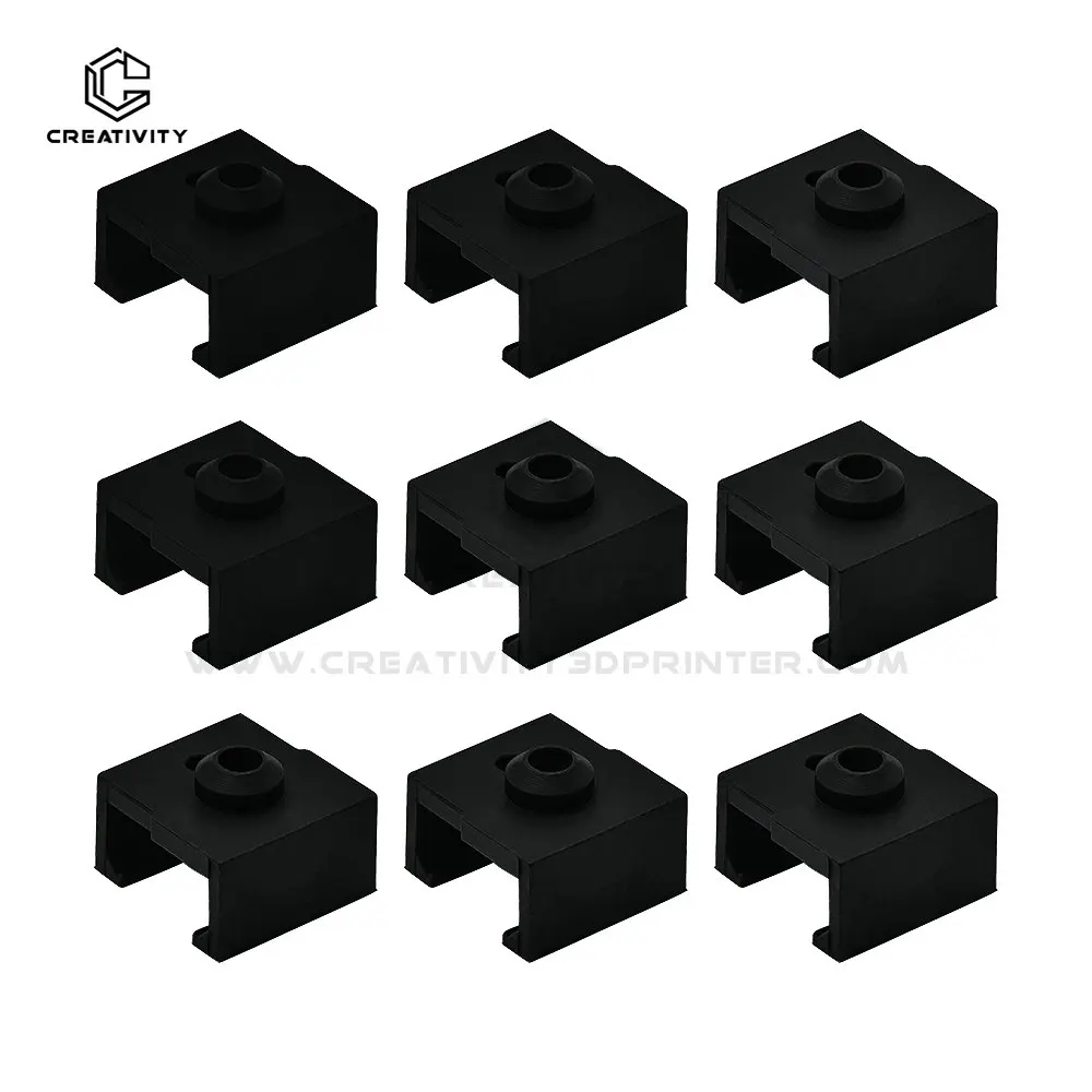 3/5/10PC Ender 3 Neo Hotend Silicone Socks For Ender 3 V2 Neo Ender 3 Max Neo Heated Block Silicone Sleeve ﻿