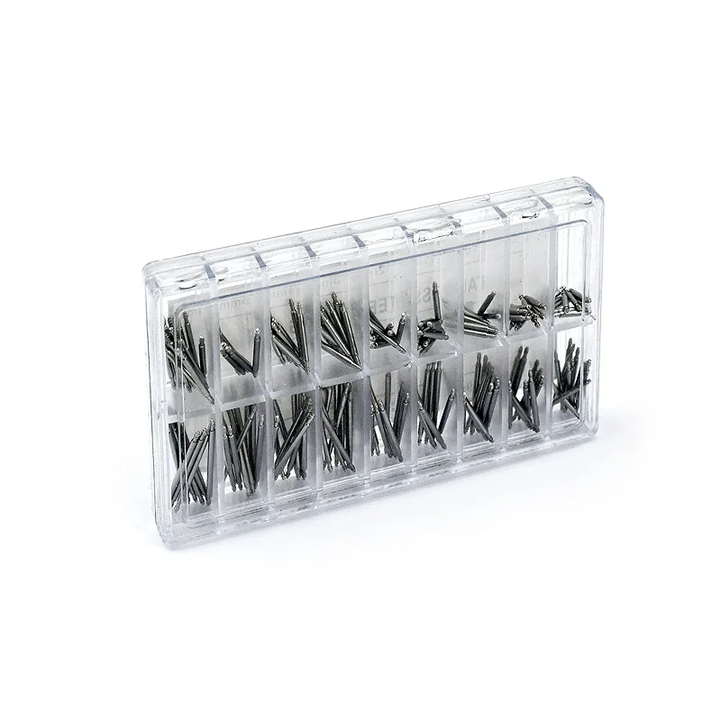 270pcs/set Strainless Steel Spring Bars 8mm - 25mm Watchband Strap Belt Repair Tools Pin Watch Accessories