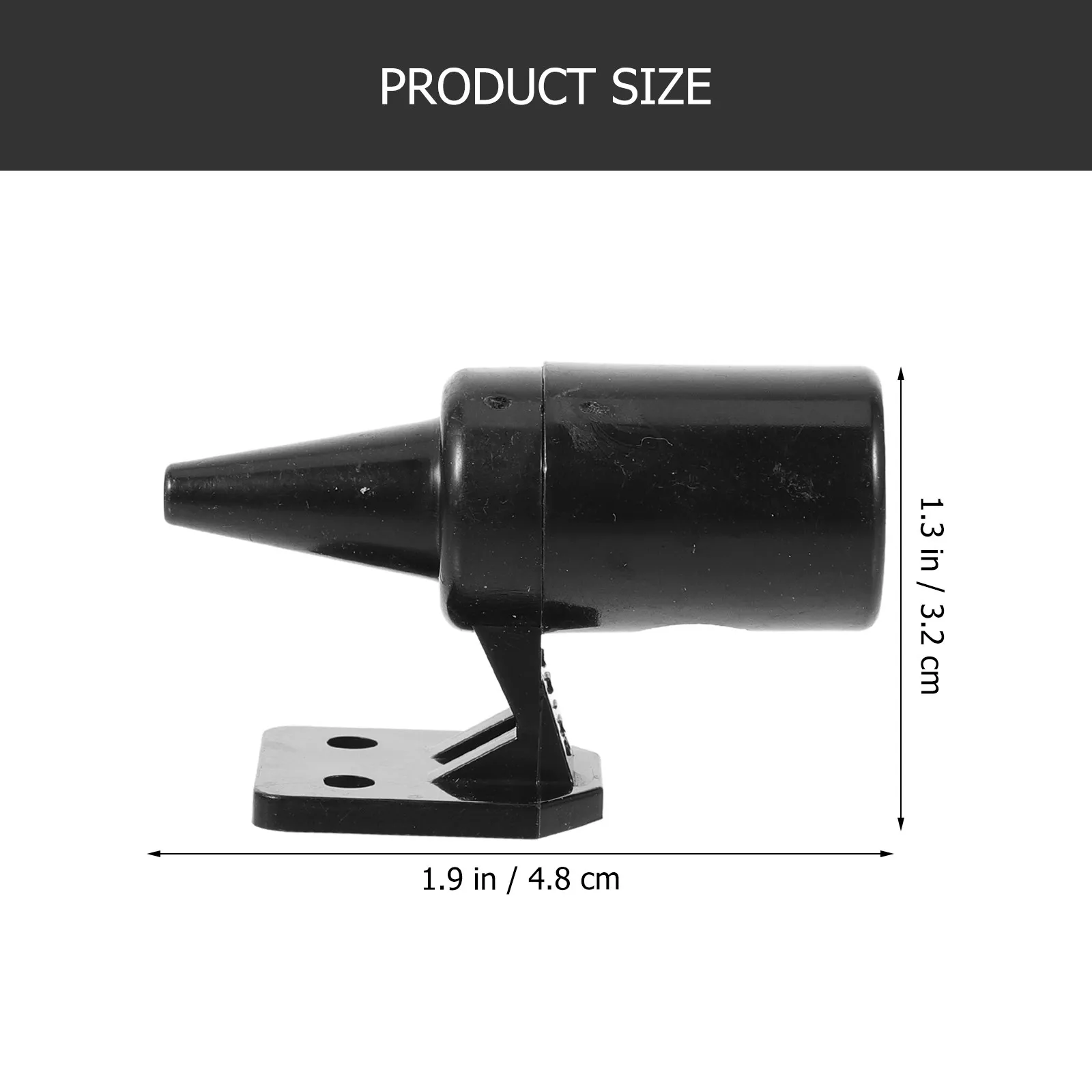 6Pcs Deer Whistle for Car ABS Deer Horn Warning Device Silent Ultrasonic for Rural Driving Safety Automotive