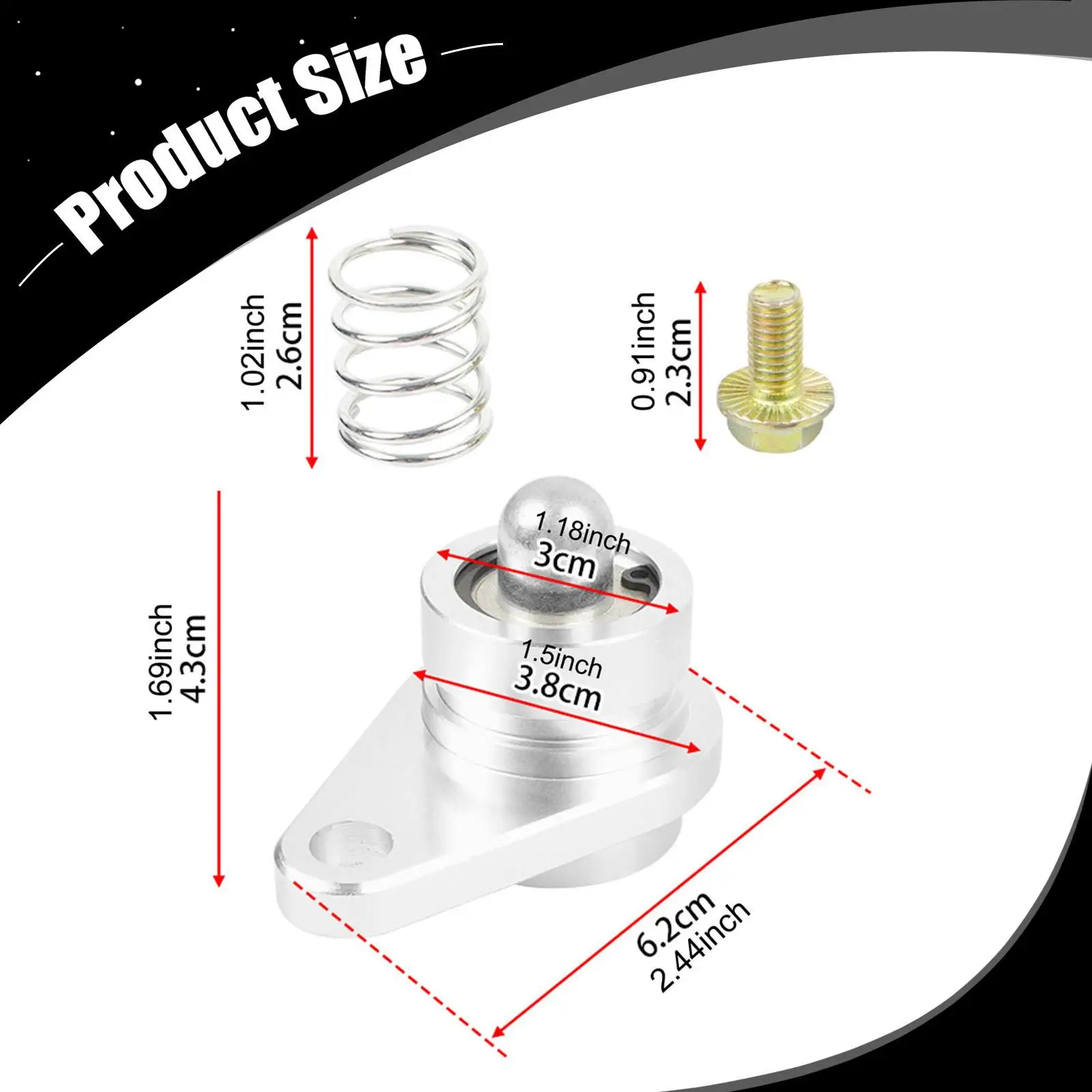 ناقل الحركة العكسي قفل الملف اللولبي حذف الأجهزة المعدنية سهلة التركيب مع حلقة زنبركية لقطع غيار T56 TR6060