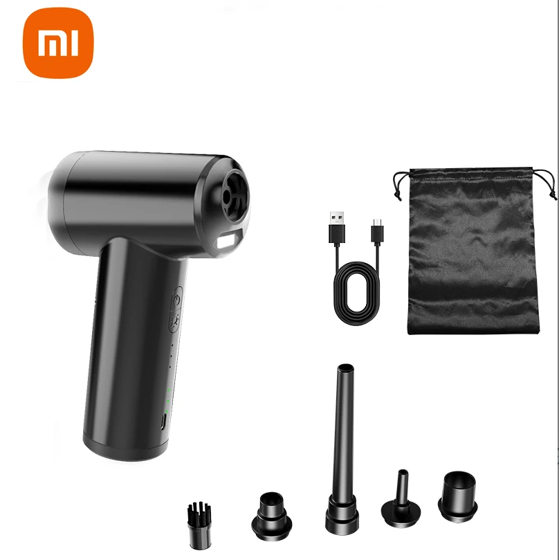 

Xiaomi Wireless Air Duster USB 6000 MAH Dust Blowing Gun Compressed Air Blower Cleaning for Computer Laptop Keyboard Camer CF02