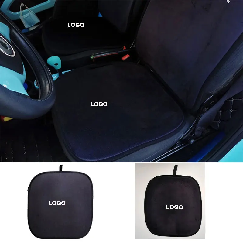 Car Seat Back Plush Mesh Cushion Four Seasons Breathable For Mercedes Smart 450 451 453 Fortwo Forfour Car Accessories Interior