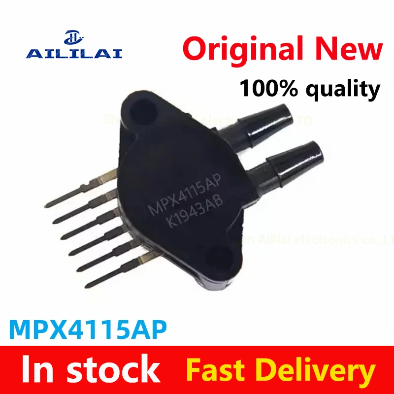 MPX4115AP MPX4115A 0.2V to 4.8V SIP6 15 to 115kpa pressure sensor