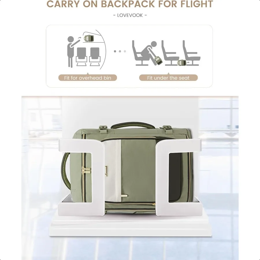 Large Travel Backpack for Women 40L TSA Appd Backpack with 3 Packing Cubes Personal Item Bag Fits 17 Laptop Waterresistant Carr