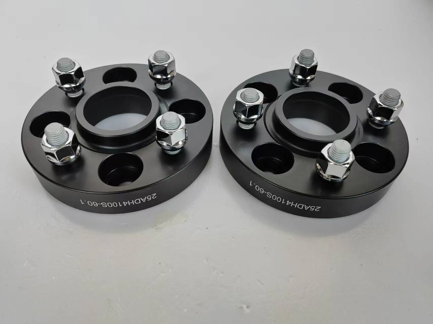 4 Hole Anodized Aluminum Car Wheel Spacer Hub 4x100 60.1 Custom Wheel Adapter For Megane,symbol ,thalia,logan,clio Note Fortwo