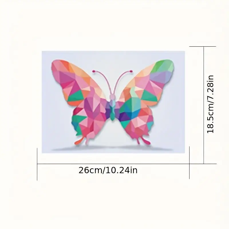 3D Self-Adhesive Geometric Sticker Puzzle-DIY Craft Kit with 16 Animal&Nature Shapes,Focus&Cognitive Skills,Irregular Shapes