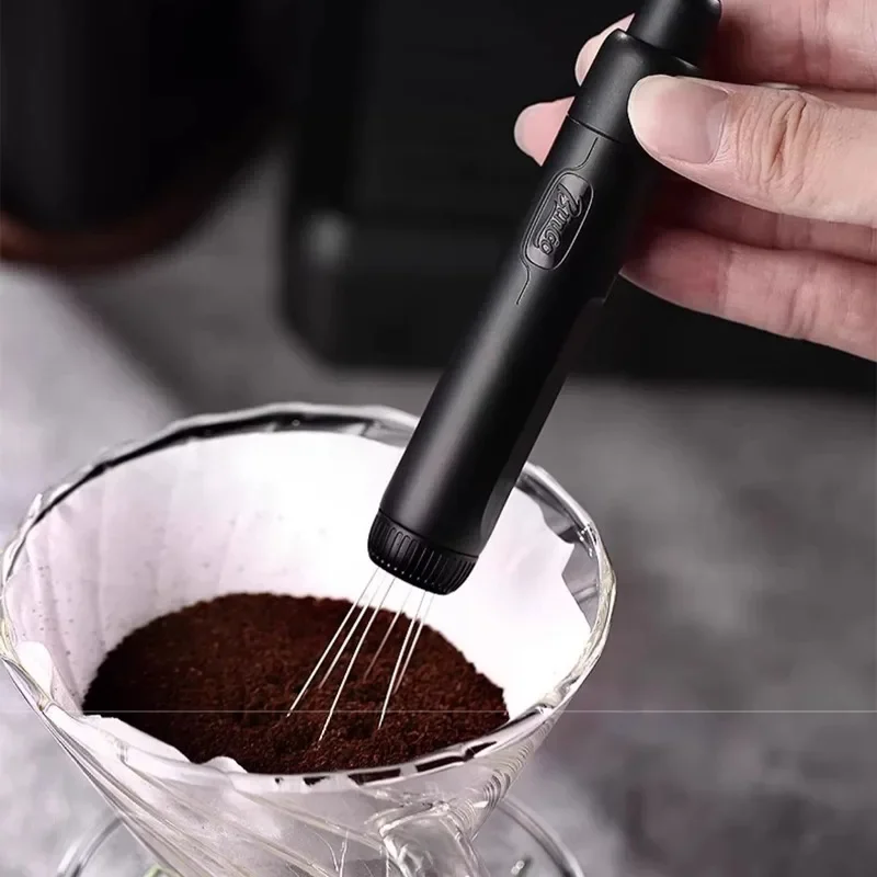 

Bincoo Retractable Magnetic Stainless Steel Coffee Tamper Needle Coffee Powder Uniform Powder Stirring Needle Barista Tool