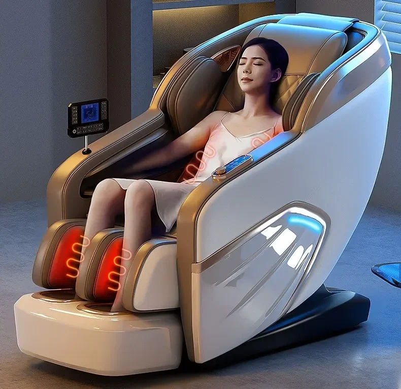 

#2024 C102 Massage Chair Full Body Recliner Ai Voice Sl Track Yoga Stretching Zero Gravity Massage Chair