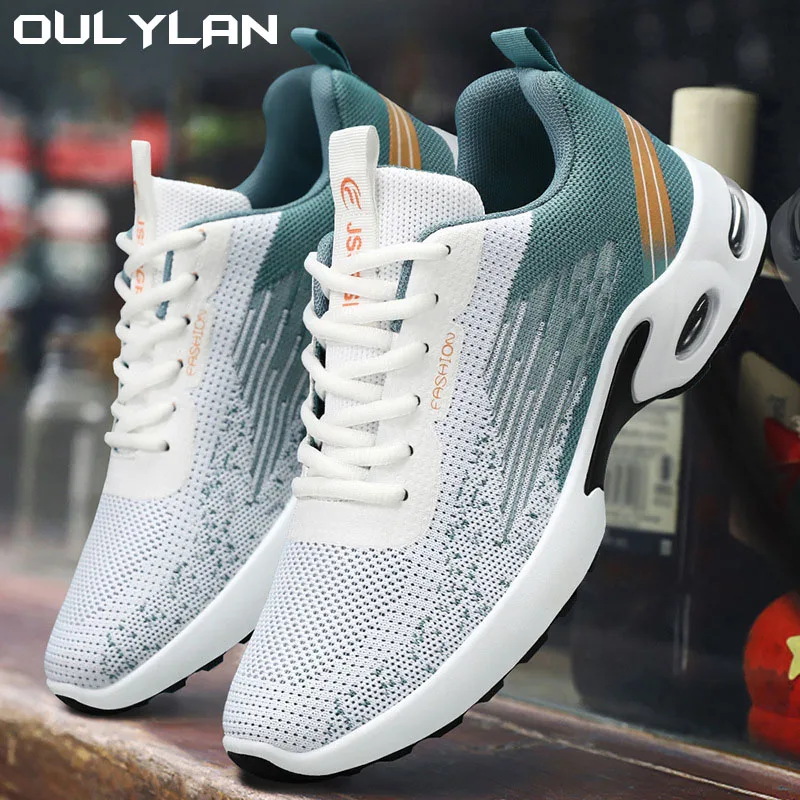 Oulylan Comfortable Classic Casual Sports Shoes Man Soft Sole Tennis Shoe Men Sneakers Breathable Running Shoes for Men