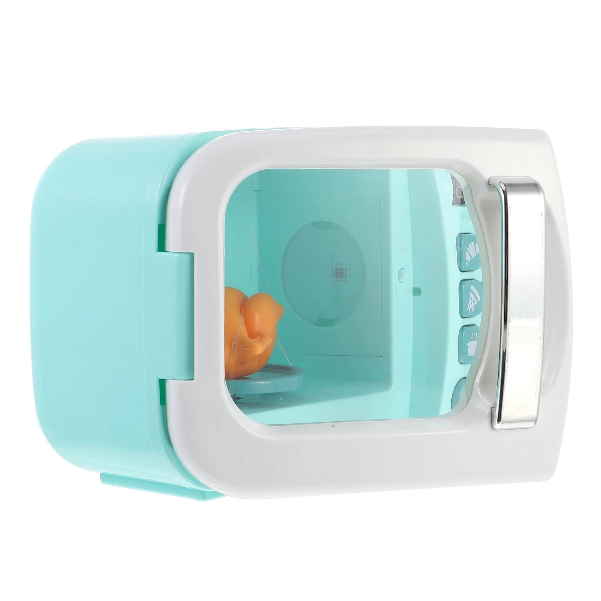 Juego de simulación de cocina para niños, horno microondas de plástico con forma, juguete educativo creativo, electrodoméstico simulado