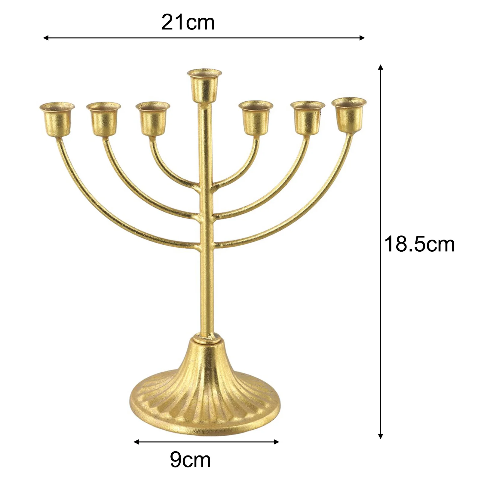 Candle Holder Menorah Hanukkah Menorah 7/9 Branch Menorah Hanukkah Candle Holder