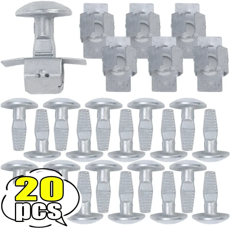 Sob clipes de cobertura contra respingos da bandeja inferior do motor 703016 703018   Para Citroen C2 C3 C 4 C5 C6 para Peugeot 206 207 406 407 807