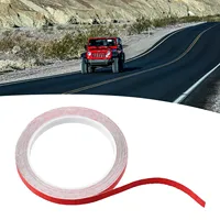 1cmx8m Auto Styling Reflective Stripe Tape Motorcycle Bike Body Rim Wheel Stripe Tape Sticker Decorative Red/Blue/White/Yellow
