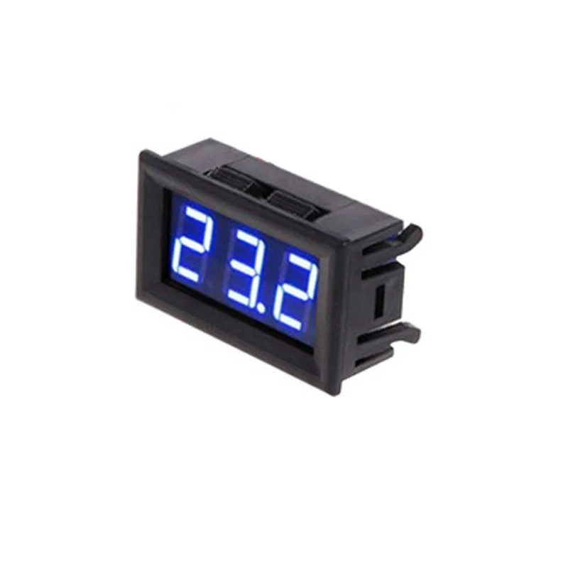 DC 5V-12V Digital LED Thermometer -50 ~ 110C degree Embedded Car Incubator Temperature Panel Meter Monitor