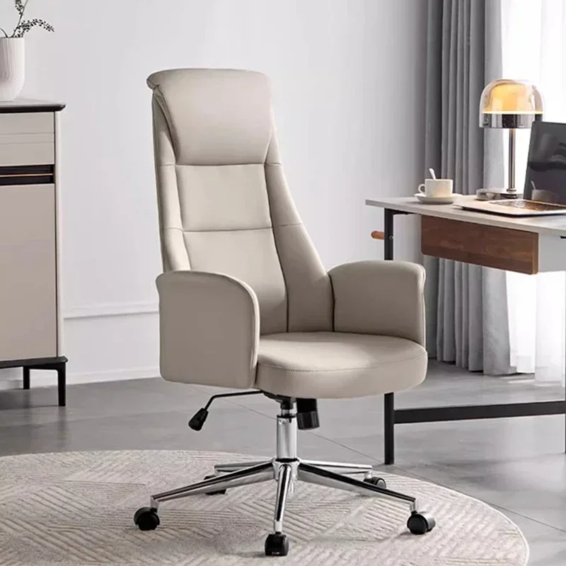 Simple Style Comfortable Sedentary Executive Chair Originality Ergonomic Backrest Computer Armchair Salon Commerce Furniture FYO