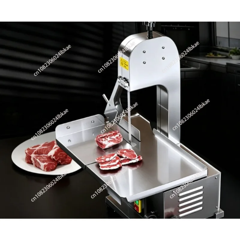 Commercial Desktop Electric Bone Saw, Food Cutting Machine for Kitchen Use