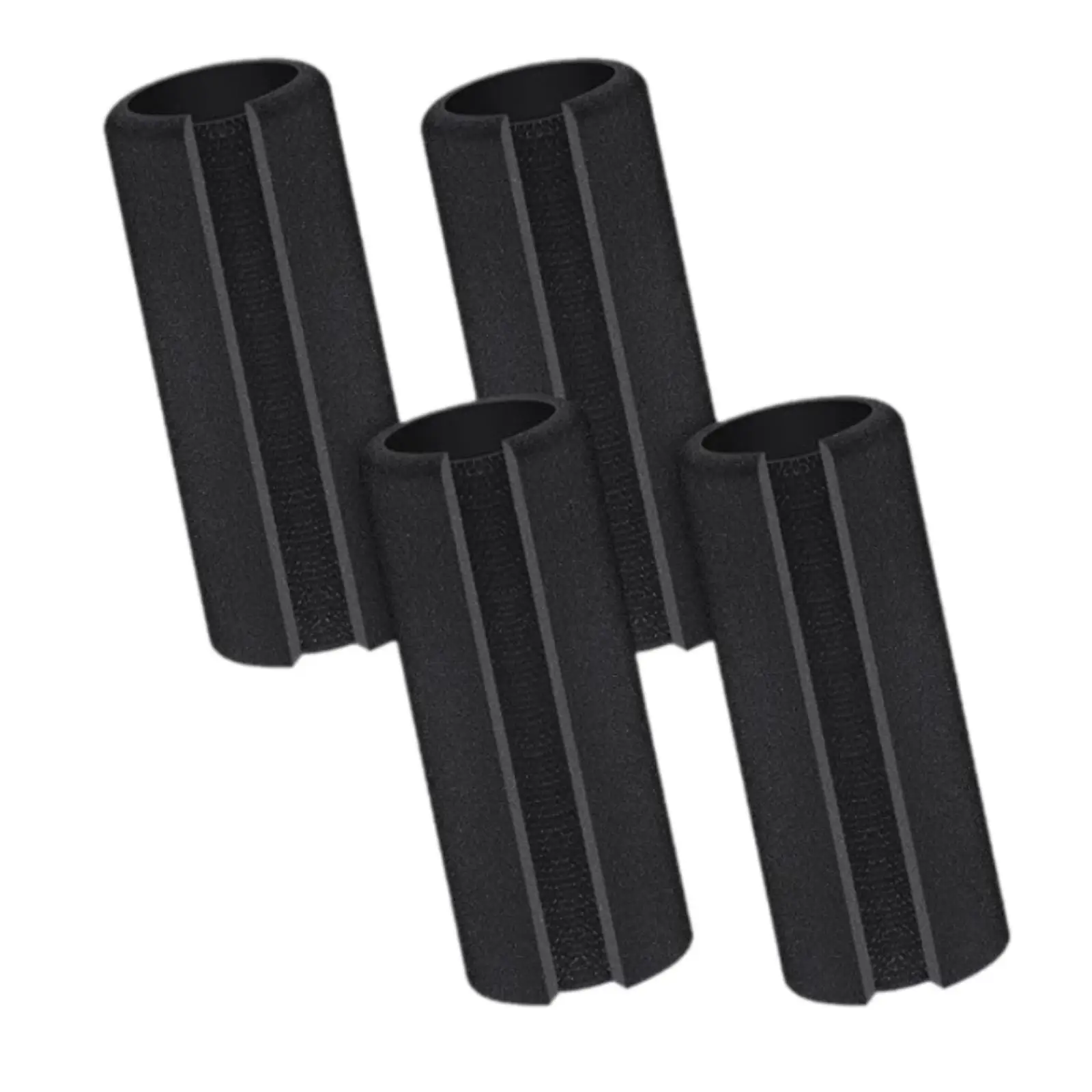 4x Handle Grips ชุด 4.25 นิ้วยางโฟม Grip Wrap สําหรับอุปกรณ์ฟิตเนส