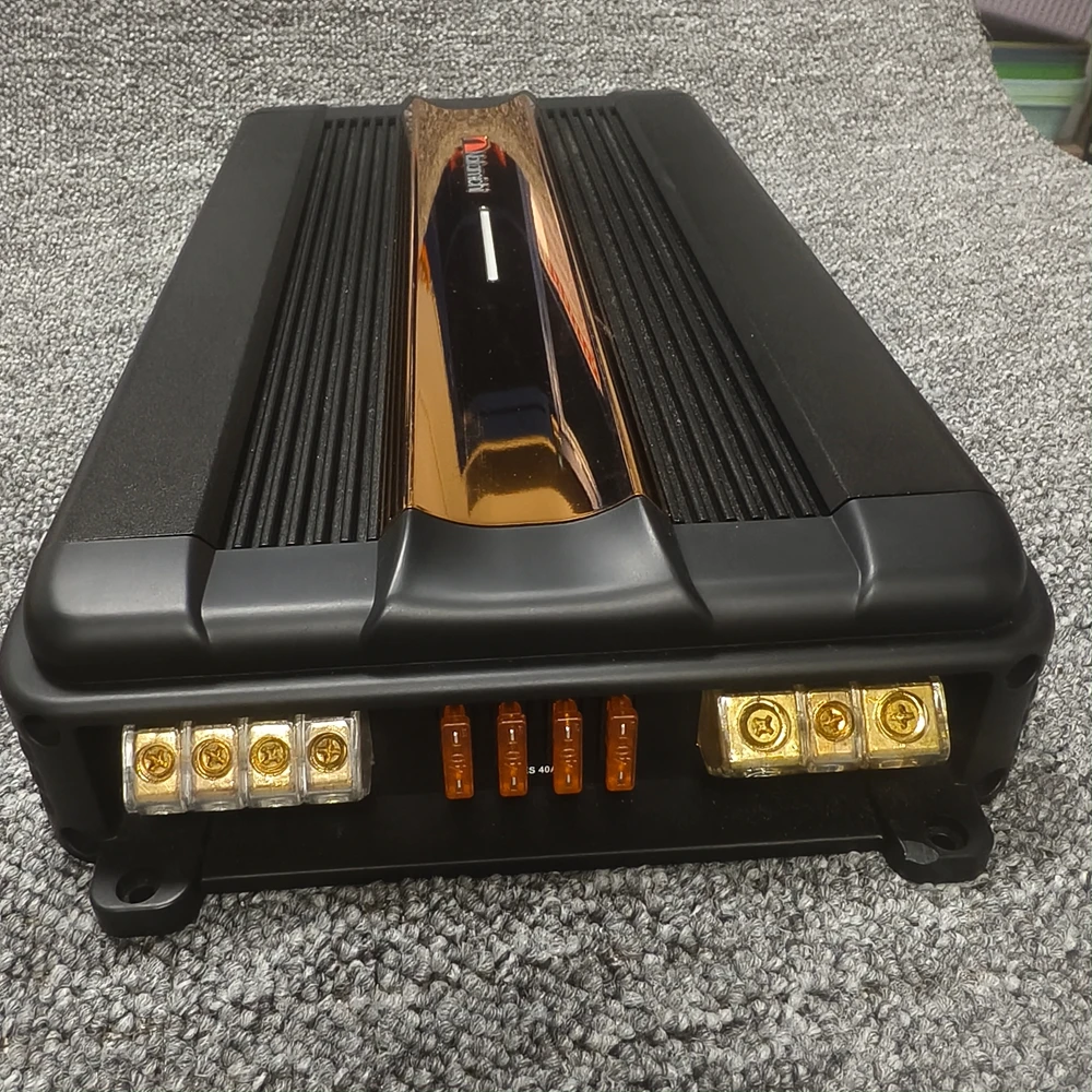 

PM-1400.1 Mono Block Car Audio Amplifier 1400W RMS @1Ohm Class D Sub Amp with Bass Boost & Subsonic Filter For Nakamichi