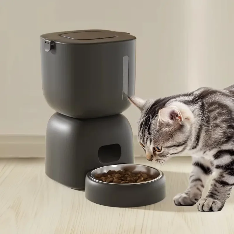 

Automatic cat and dog robot food dispenser intelligent timing quantitative visible Wifi intelligent pet feeder