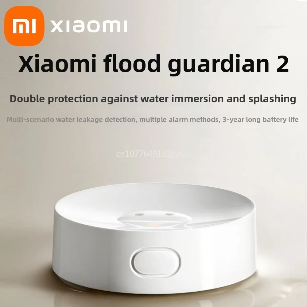 

Xiaomi Flood Guardian 2 Flood Alarm Smart Home Kitchen and Bathroom Safety System Wireless Real time Reminder Connect to Mi Home