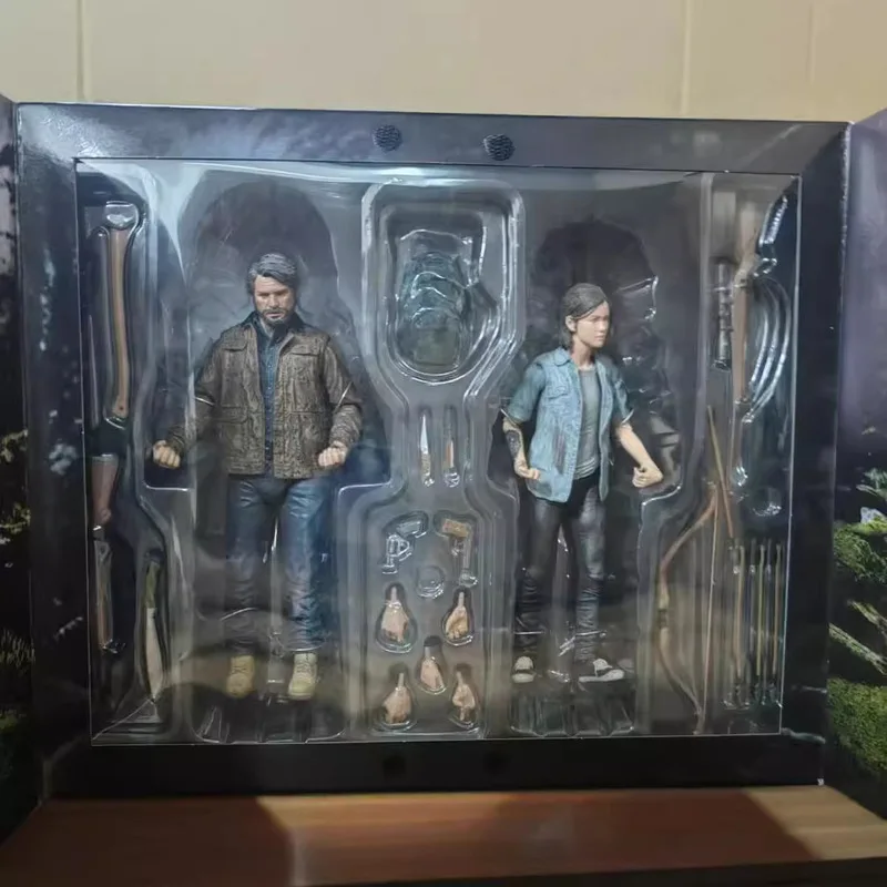 

Neca The Last Of Us Фигурка Джоэл и Элли Аниме Фигурки Часть 2 Фигурка из ПВХ 18 см Коллекционная модель Куклы Игрушки Подарки