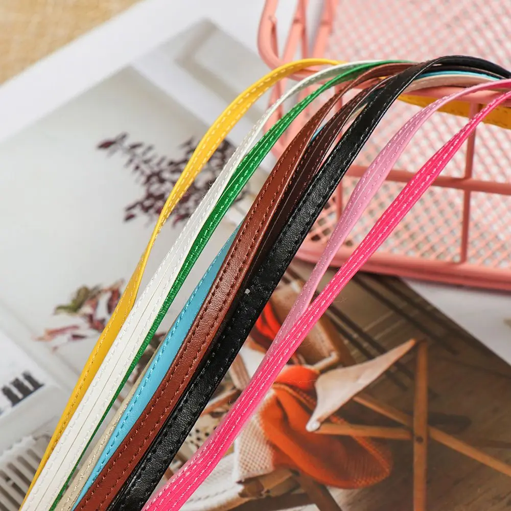 High Quality Handmade Belt Material Super Mini Width 3/5mm Doll Waist Belts 11 Colors DIY Clothes Accessories Gifts