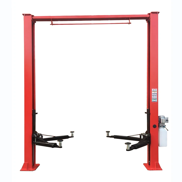 

4 Ton Lifting 2 Post Floor Car Lift / Car Lifter Jack / Car Lifter