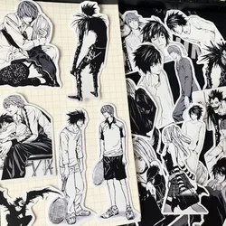 L Lawliet Yagami Light Anime Sticker Death Note Cartoon Stickers DIY Accessories Phone Case Decor Student Stationery Supplies