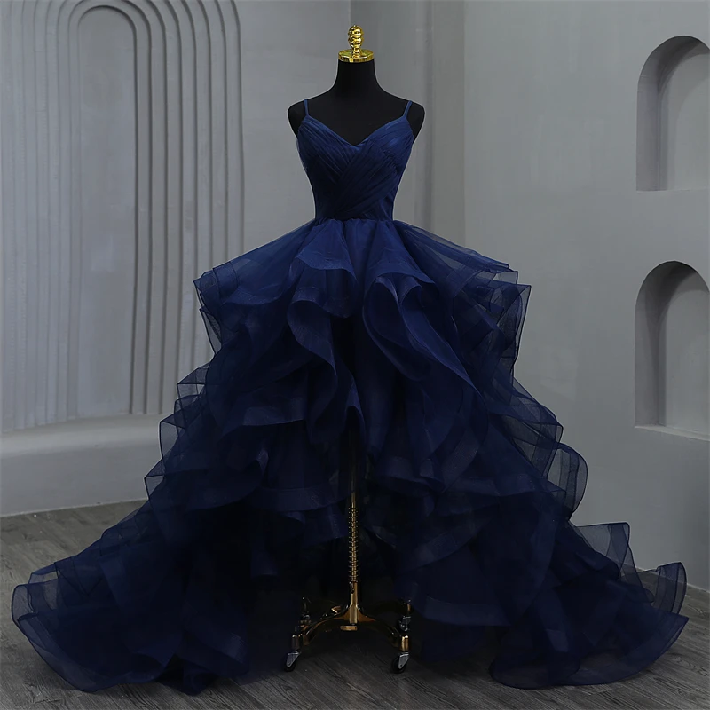 Реальное видео Vestido De Noiva, новинка, короткое, длинное, заднее платье Quinceanera, милое искусственное платье для выпускного, со шлейфом, индивидуальные цвета