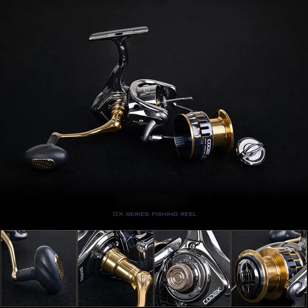 

Fishing Reels Gapless Fishing Reel Abrasion Resistant Aluminum Alloy High Hardness Tooth Disc Fishing Wheel for Fishing