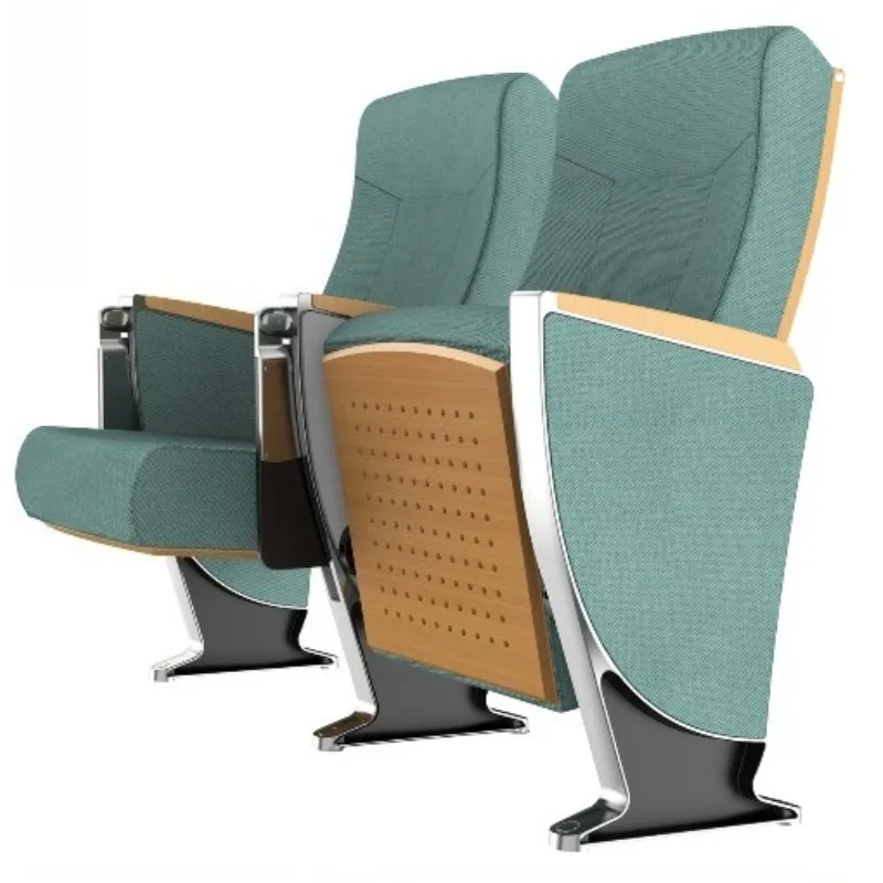 Aluminum alloy solid wood custom auditorium chairs, row chairs, school seats