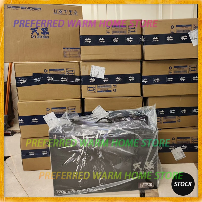 متوفر في المخزون EINTA INDUSTRIES SKY DEFENDER Level-Ultimate NPCM-017 تجميع نموذج Mecha نموذج ألعاب من الكلوريد متعدد الفينيل مقاس كبير 1/72
