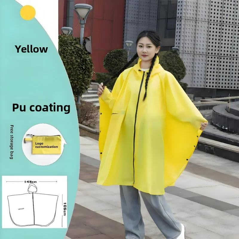 معطف واق من المطر 3 في 1 من كوريا اليابانية لركوب الدراجات والمشي لمسافات طويلة في الهواء الطلق، للجنسين، خفيف للغاية، مقاوم للماء، محمول، وأنيق #2