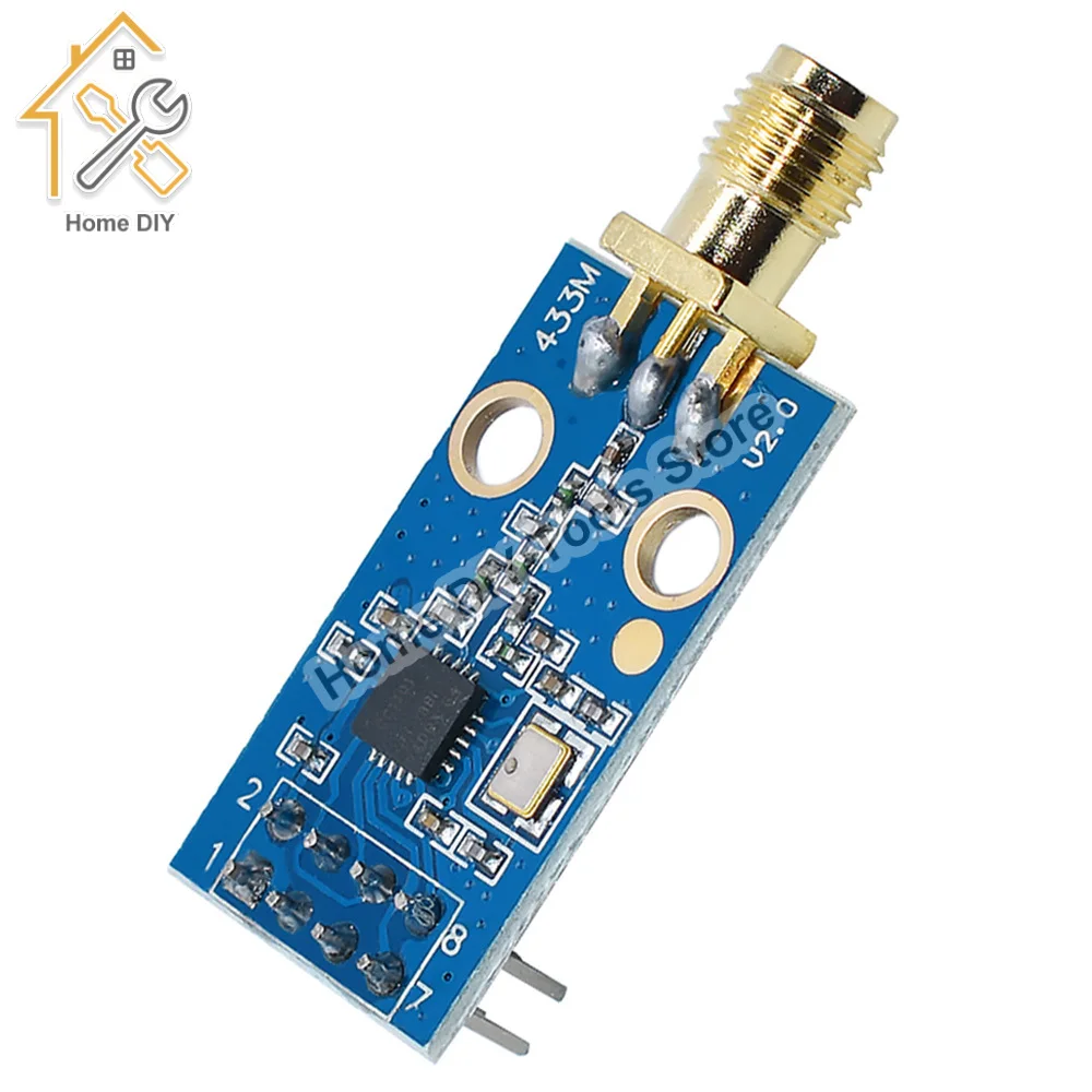 Module émetteur-récepteur sans fil CC1101 avec antenne SMA pour Arduino 433MHZ