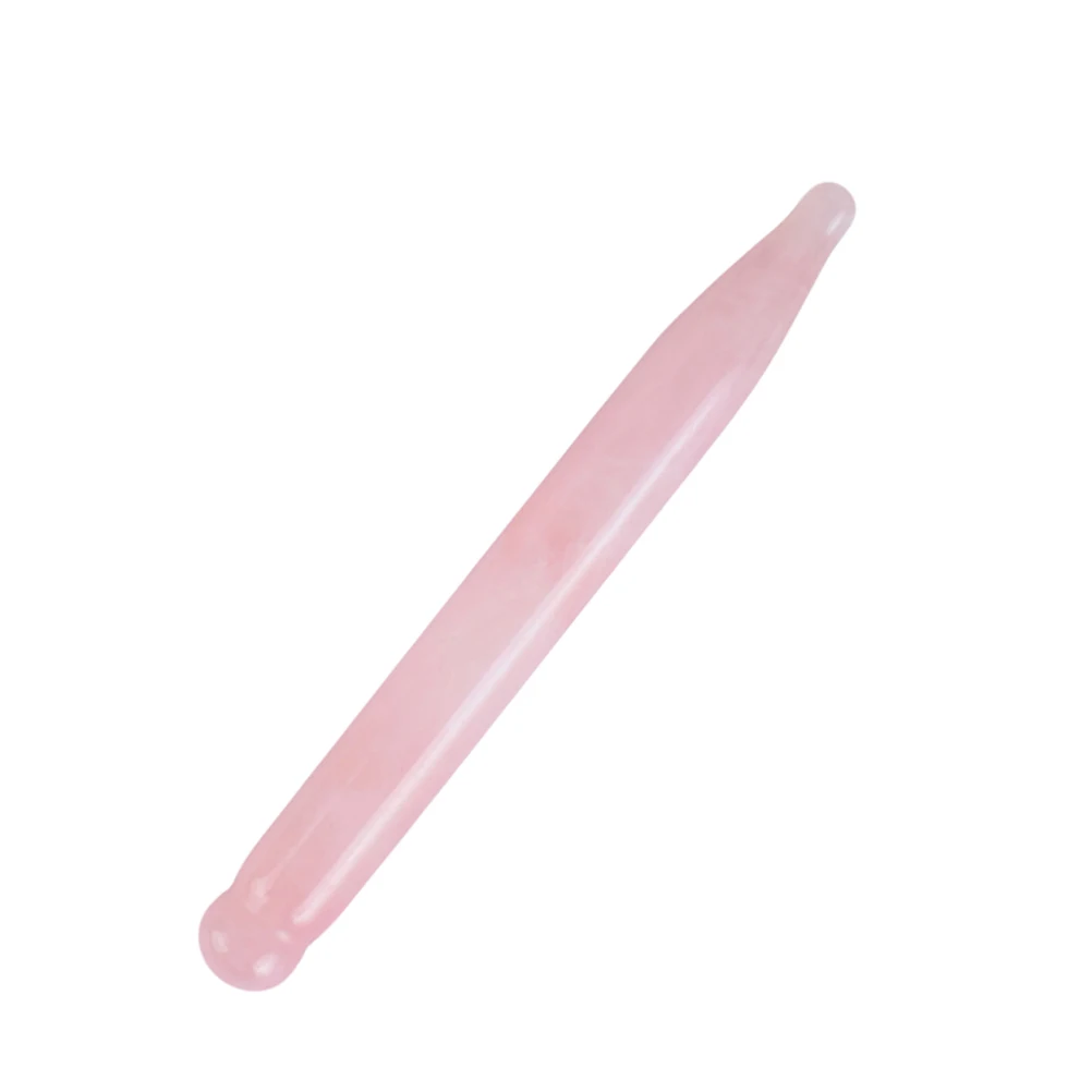 

Stick Powder Massage Face Tool Crystal Scraping Pink Rose Quartz